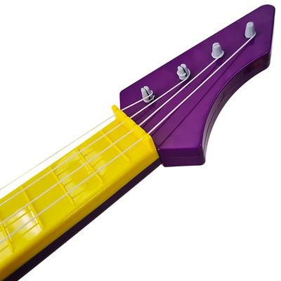 GUITARRA INFANTIL 3 PALAVRINHAS AMARELO -  WINFUN
