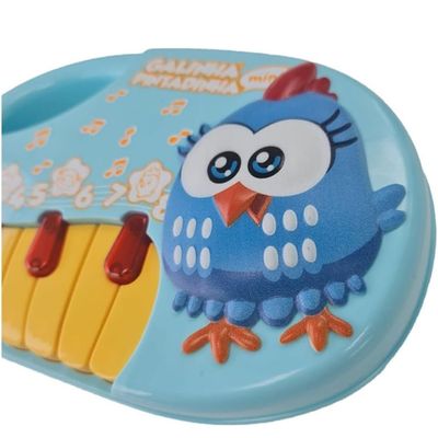 TECLADO INFANTIL DA POPO GALINHA PINTADINHA - WINFUN