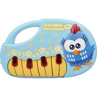 TECLADO INFANTIL DA POPO GALINHA PINTADINHA - WINFUN