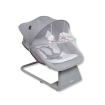 CADEIRA DE  BALANCO AUTOMATICA VIVALDI CINZA - INFANTI
