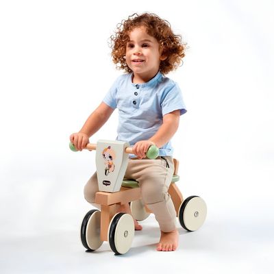 TRICICLO DE MADEIRA BOHO CHIC - TINY LOVE