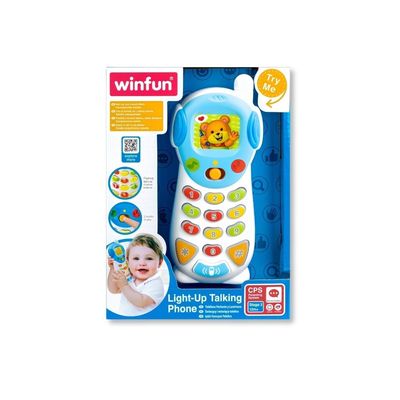 CELULAR LUMINOSO FALANTE BRANCO - WINFUN