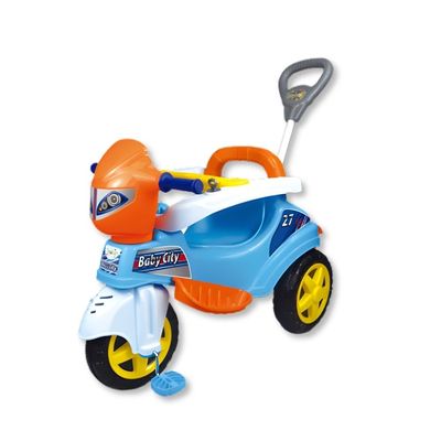 TRICICLO PASSEIO E PEDAL BABY CITY COLORIDO - MARAL