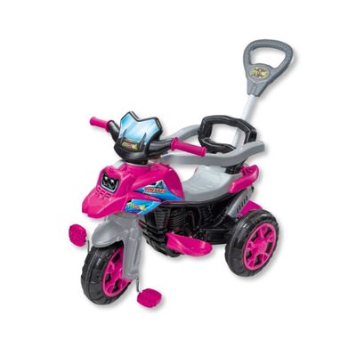 TRCICLO PASSEIO E PEDAL MOTO TRAIL ROSA - MARAL