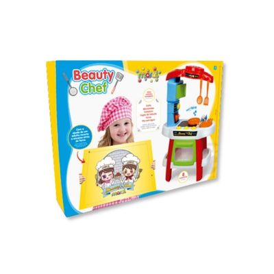 BRINQUEDO COZINHA INFANTIL BEAUTY CHEF COLORIDA - MARAL