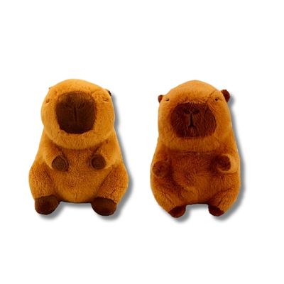 PELUCIA CAPIVARA SENTADA MARROM - BBR TOYS