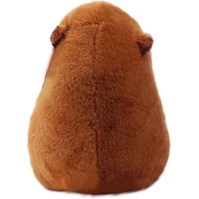 PELUCIA CAPIVARA SENTADA MARROM - BBR TOYS