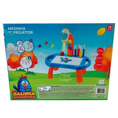 MESINHA COM PROJETOR GALINHA PINTADINHA - WINFUN