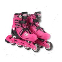 KIT PATINS 4 RODAS MINNIE COM ACESSÓRIOS (TAM 32 - 35) - BBR TOYS