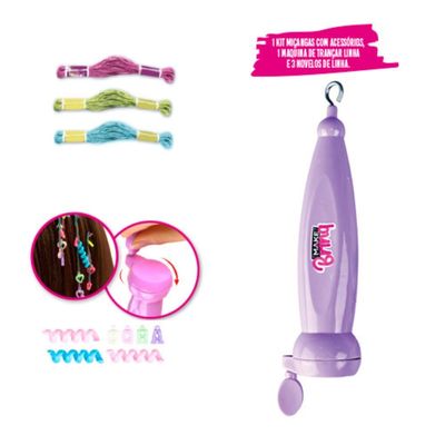 KIT BELEZA MAKEBRINQ INFANTIL PULSEIRA E TERERE - POLIBRINQ