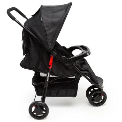 CARRINHO DE BEBE COM BEBE CONFORTO TRINO DUO PRETO - INFANTI