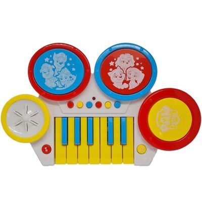 BATERIA COM PIANO INFANTIL PATRULHA CANINA - WINFUN