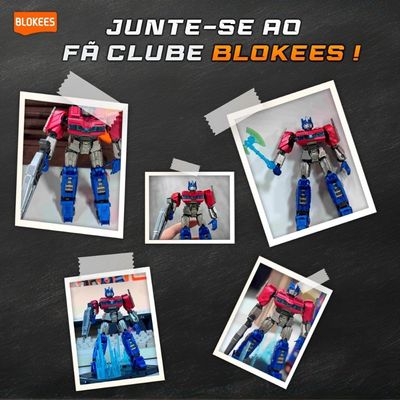 BONECO ARTICULADO DE MONTAR TRANSFORMERS ONE OPTIMUS PRIME - POLIBRINQ