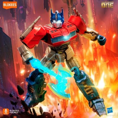 BONECO ARTICULADO DE MONTAR TRANSFORMERS ONE OPTIMUS PRIME - POLIBRINQ