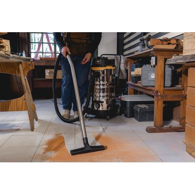 Aspirador de Água e Pó WAP GTW Inox 70I 2800W Função Sopro Amarelo / 110