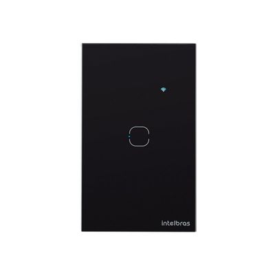 Interruptor SMART WI-FI Touch Preto EWS 1001