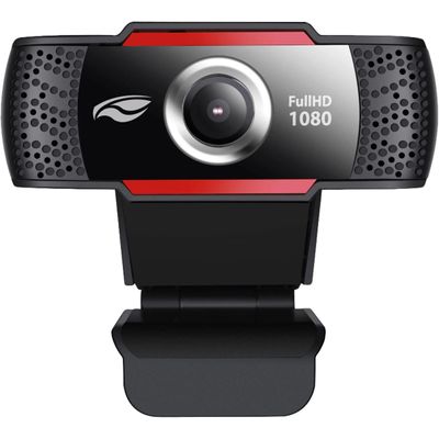 Webcam C3TECH FULL HD 1080P WB-100 - 407040250100 Preto