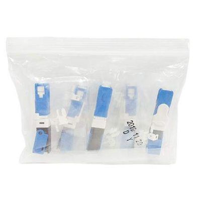 Fast Connector SC/UPC com CLIP e Trava AZUL