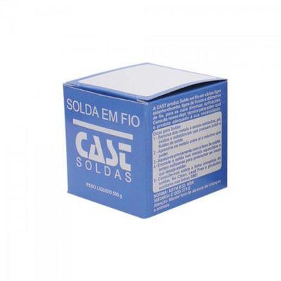 Solda em Fio 189-MSX10 60X40 500G AZUL CAST