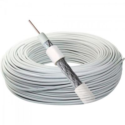 Coaxial 06 Trancado 95% Branco Rolo 100M Megatron