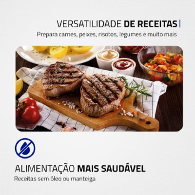Grill Sanduicheira Elétrico Mondial Master PRESS Antiaderente 850W PG01 - INOX/PRETO - 220 V