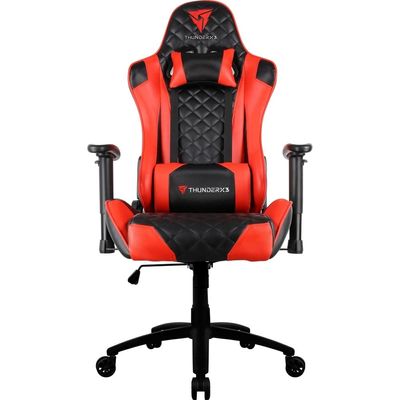 Cadeira Gamer Profissional TGC12 PRETA/VERMELHA THUNDERX3