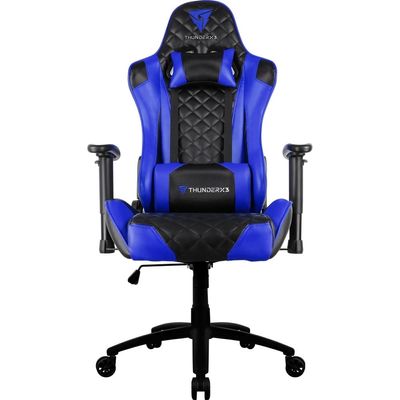 Cadeira Gamer Profissional TGC12 PRETA/AZUL THUNDERX3