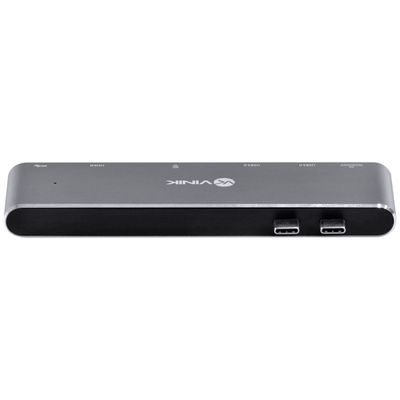 Hub USB Tipo C 7 em 2-2 USB 3.0 Leitor de Cartao SD TF HDMI Thunderbolt 3 Power Delivery 100W HC-72