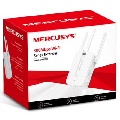 Repetidor de Sinal Wifi Mercusys MW300RE 300MBPS