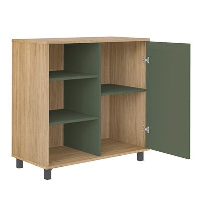 Buffet Charlotte 1 PT Carvalho e Menta