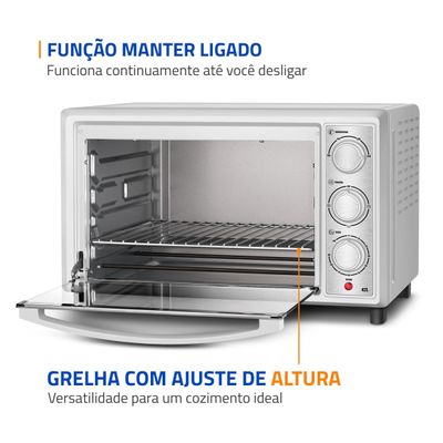 Forno Elétrico 42L Family II Mondial Branco 1600W - FRN-42-WI 220V
