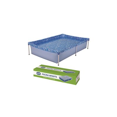 Piscina Estruturada Mor 1000l em Pvc Azul UNICA