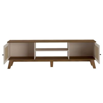 Rack Charlotte 2 PT Pinho e Off White 180 cm