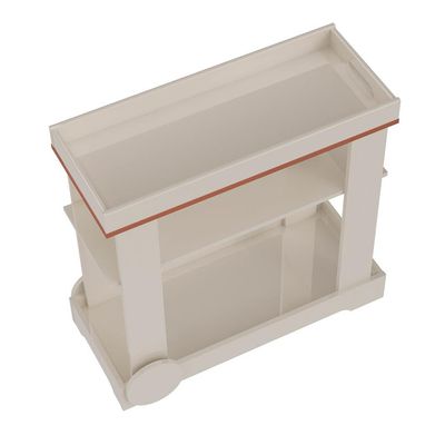Carrinho Bar Rose Off White