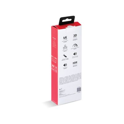Cabo HDMI 2.0 4K 30AWG Puro Cobre 2 Metros - PHM20-2