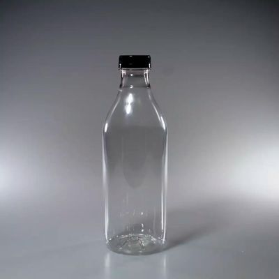 35un Garrafa PET Plástica Transparente com Tampa 1000ml G3500 Galvanotek