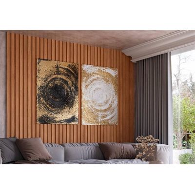Painel Ripado em MDF 89,5x183 cm Freijó PA72JJ Dalla Costa