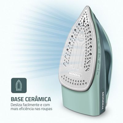 Ferro a Vapor Mondial Verde 1800W - FVN-02-G 127V
