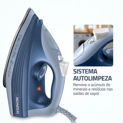 FERRO A VAPOR FVN-02-BL 127V/60Hz 127V