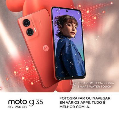 Smartphone Motorola XT2433-2 G35 256GB 5G Coral UNICA