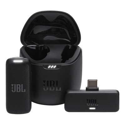 Microfone de Lapela Sem Fio JBL Quantum Stream Wireless USB-C