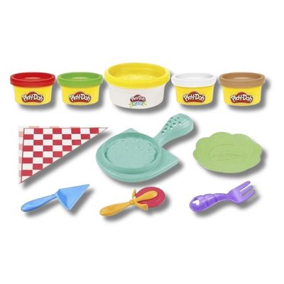 MASSINHA PLAY DOH COMIDAS FAVORITAS PIZZA DE QUEIJO (E6686) - HASBRO