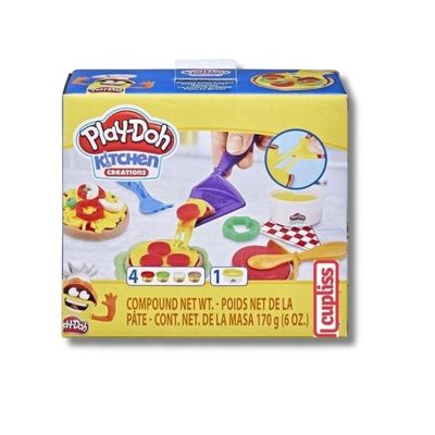 MASSINHA PLAY DOH COMIDAS FAVORITAS PIZZA DE QUEIJO (E6686) - HASBRO