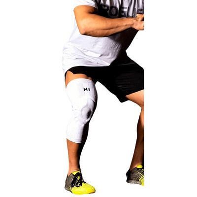 Joelheira PRO Knit 3D N1 Sport Branco Tamanho P