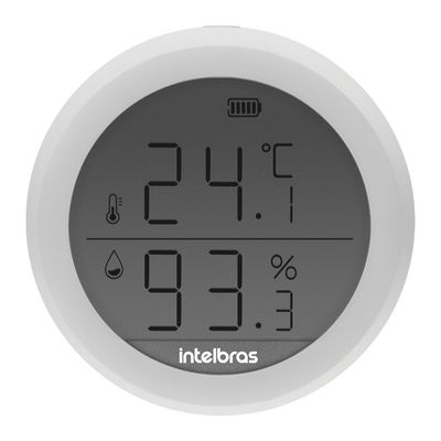 Sensor de Temperatura e Umidade SMART Intelbras