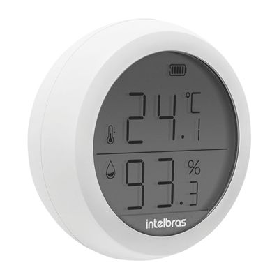 Sensor de Temperatura e Umidade SMART Intelbras