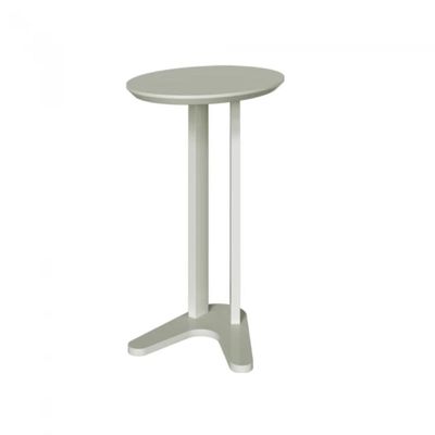 Mesa Lateral em MDF 60 cm Off White TB604WW Dalla Costa