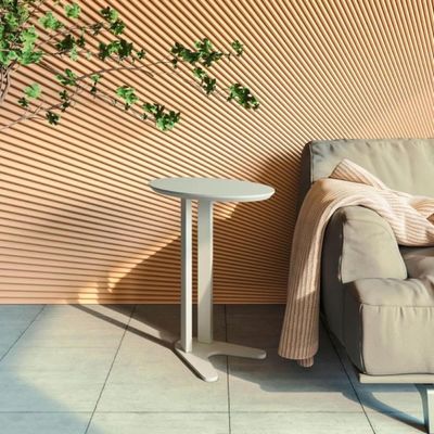 Mesa Lateral em MDF 60 cm Off White TB604WW Dalla Costa