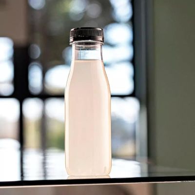 70un Garrafa PET Plástica Transparente com Tampa 300ml G3530 Galvanotek