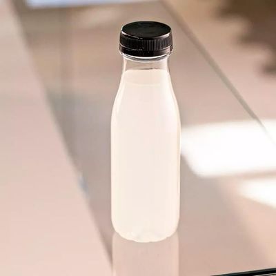 70un Garrafa PET Plástica Transparente com Tampa 300ml G3530 Galvanotek
